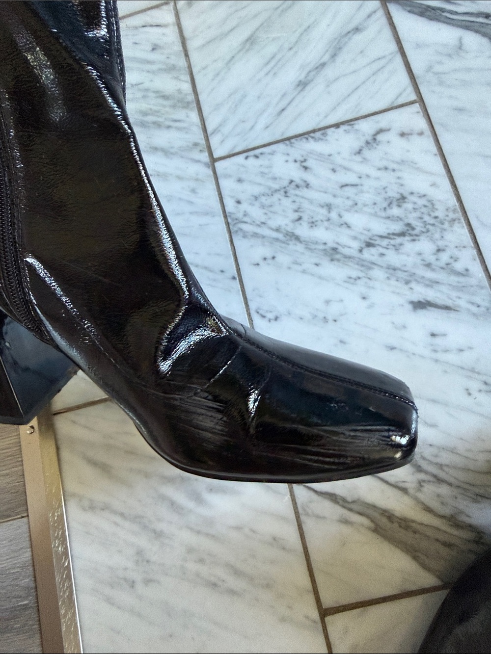 Call it Spring Aubriella Ankle Boot Block Heel, Size 9 - Picture 5 of 7